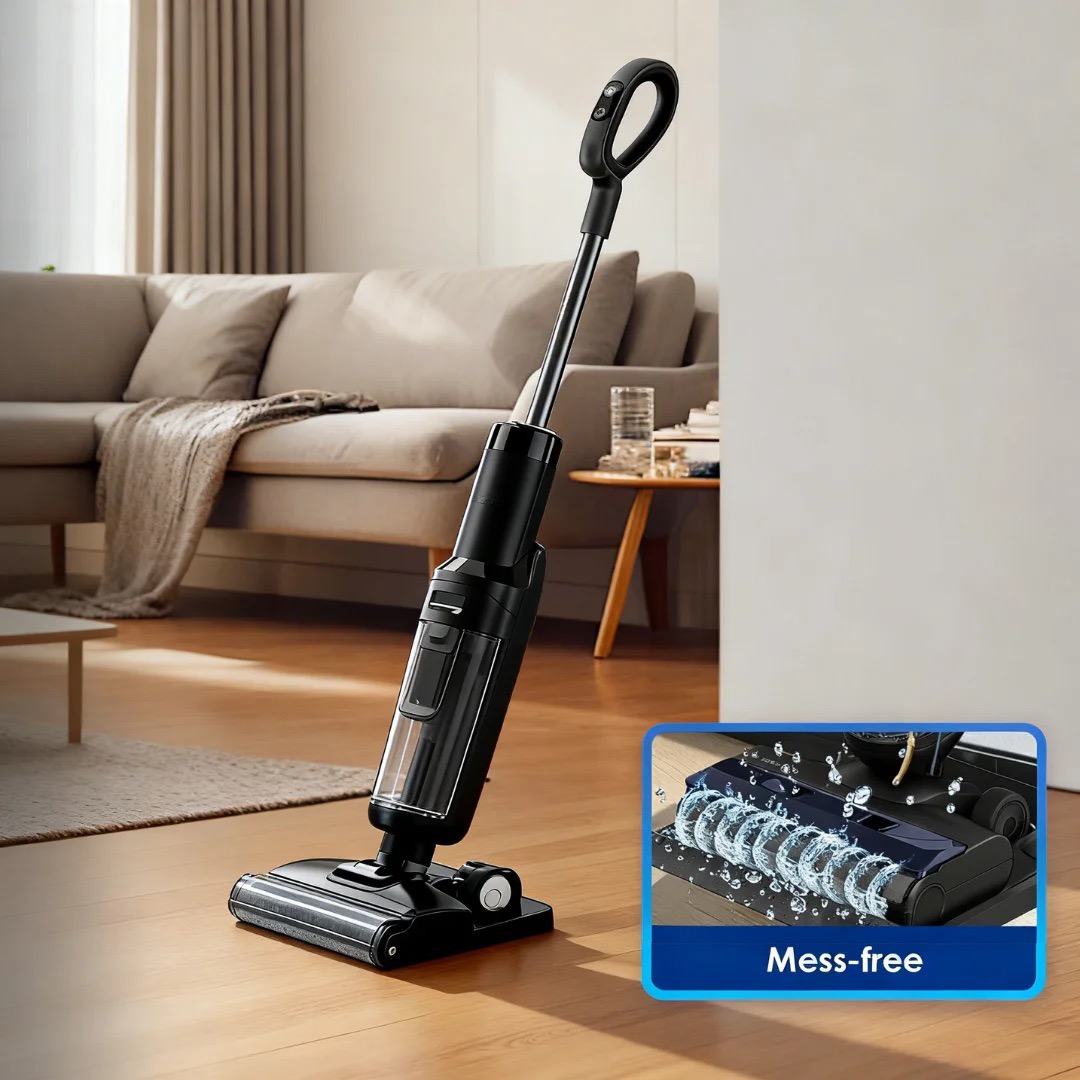 Compact vacuum cleaner for home and outdoor cleanup
